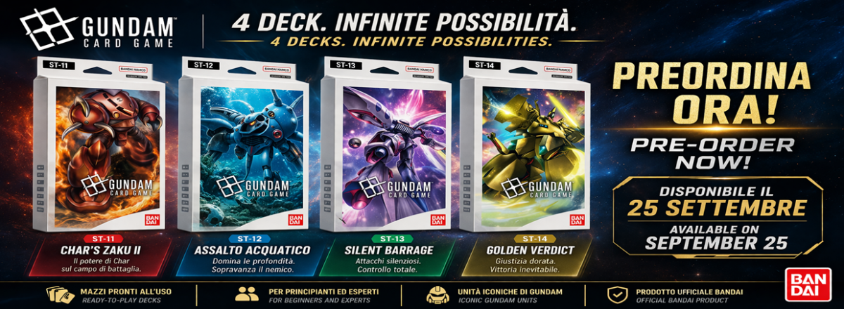 the New Gundam Starter Decks