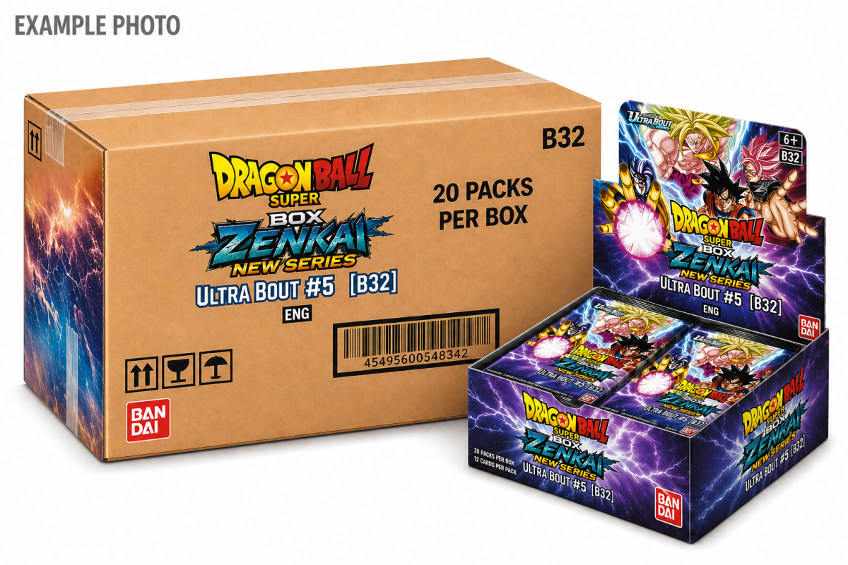 Dragon Ball Super Box Zenkai New Series ULTRA BOUT #5 [B32] ENG (20 packs)