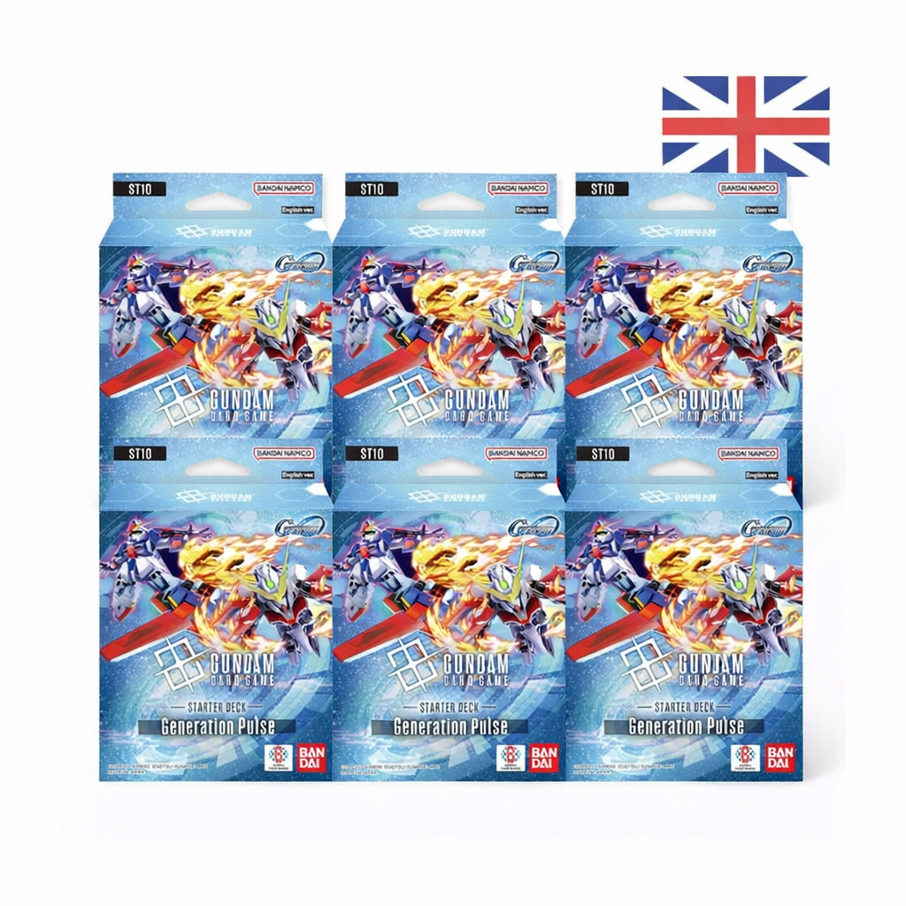 Gundam Generation Eternal Generation Pulse Starter Deck  [ST10] 6 Decks ENG
