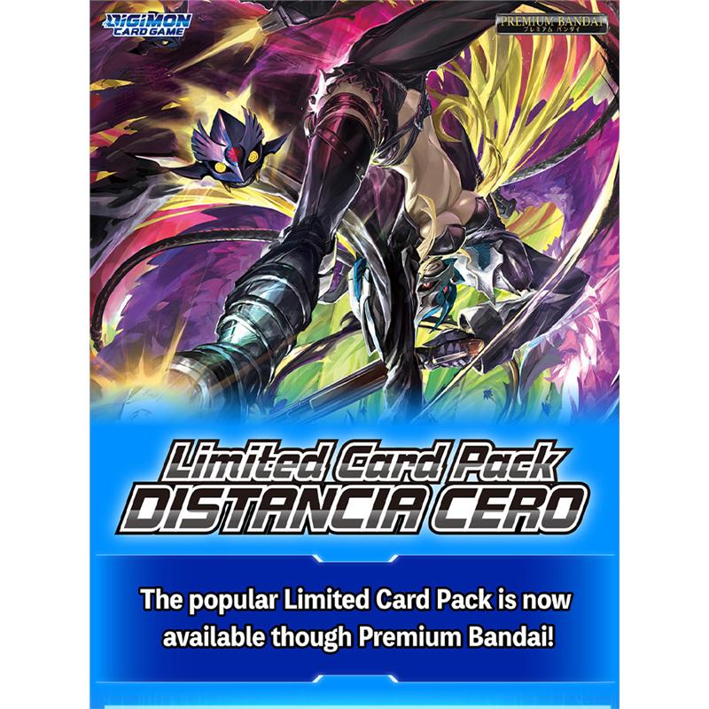 Digimon Card Game Limited Card Pack Distancia Cero LM-09 ENG