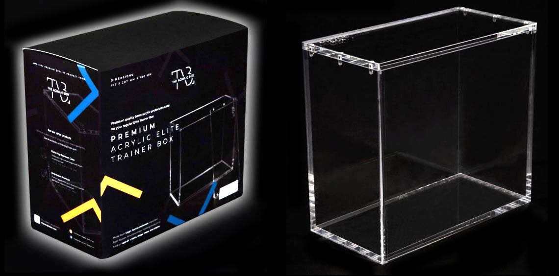 Acrylic Box Protezione Pokemon Set Allenatore Fuoriclasse - 2