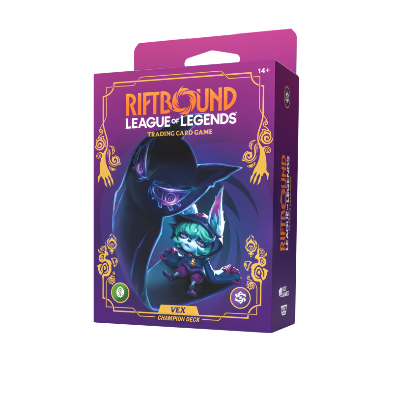 Riftbound: League of Legends TCG - Unleashed Champion Deck: Vex Display - EN - 3