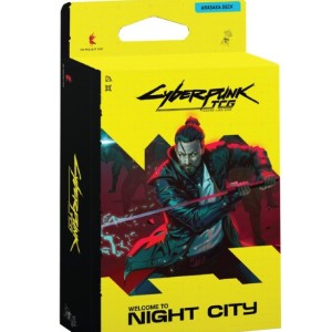 CYBERPUNK TCG WELCOME TO NIGHT CITY RETAILER STARTER DECK EMBRACING POWER - ENG