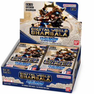 Bandai Digimon Card Game Digital World Shambala EX-12 Display ENG